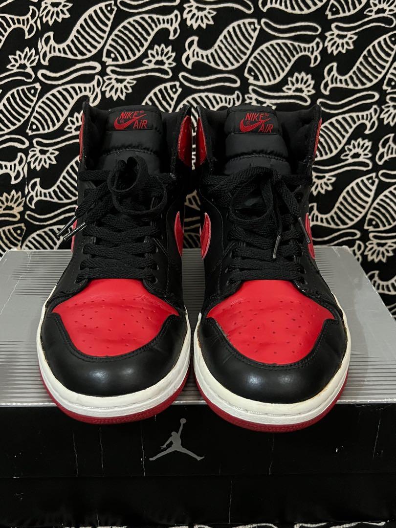 Aj1 bred 2001 hotsell