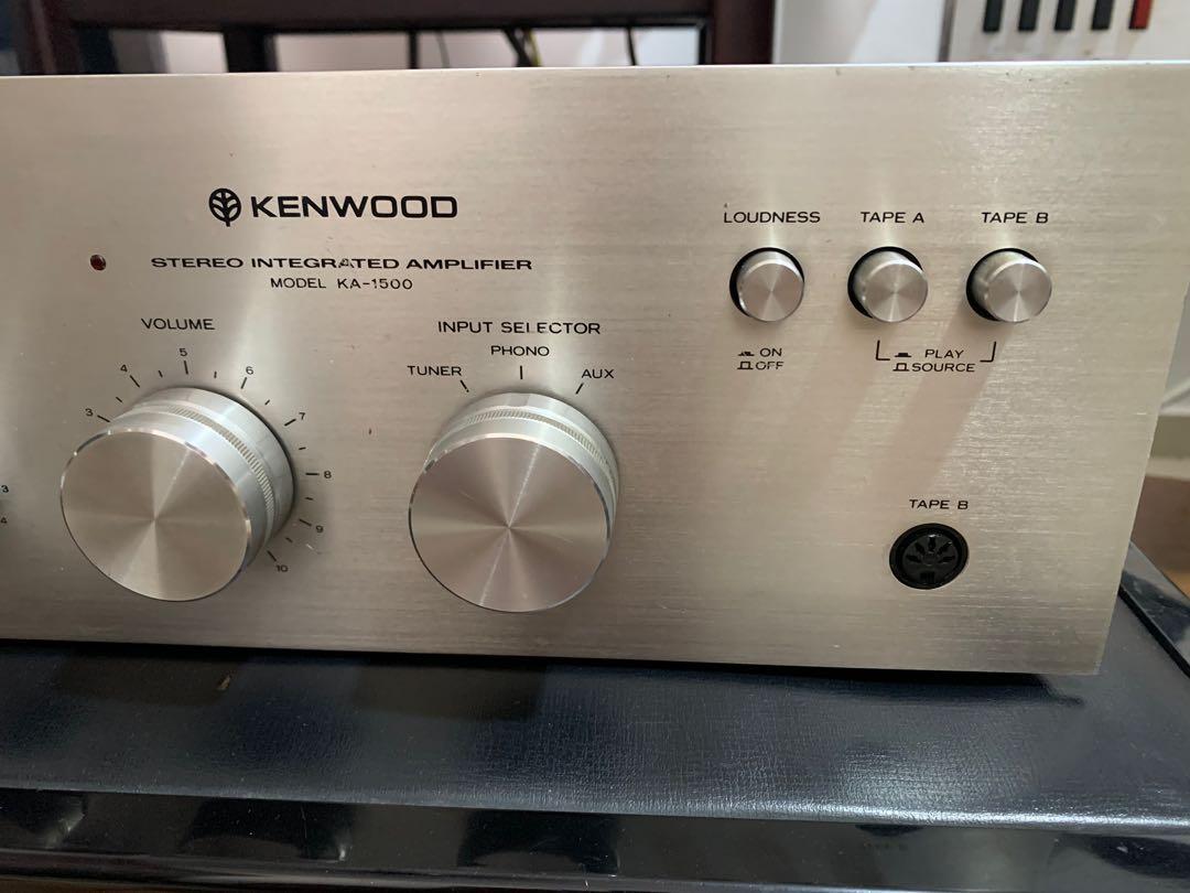 Vintage kenwood amplifier, Audio, Soundbars, Speakers & Amplifiers on