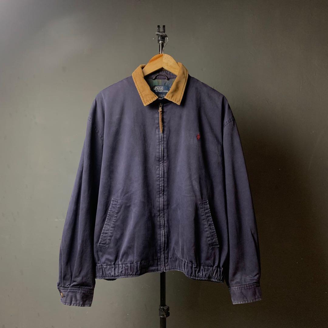 Vintage polo 2024 harrington jacket
