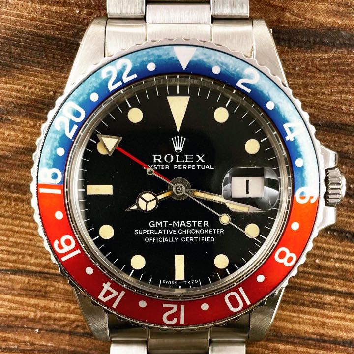 Vintage Rolex GMT Master Ref.1675 Long E