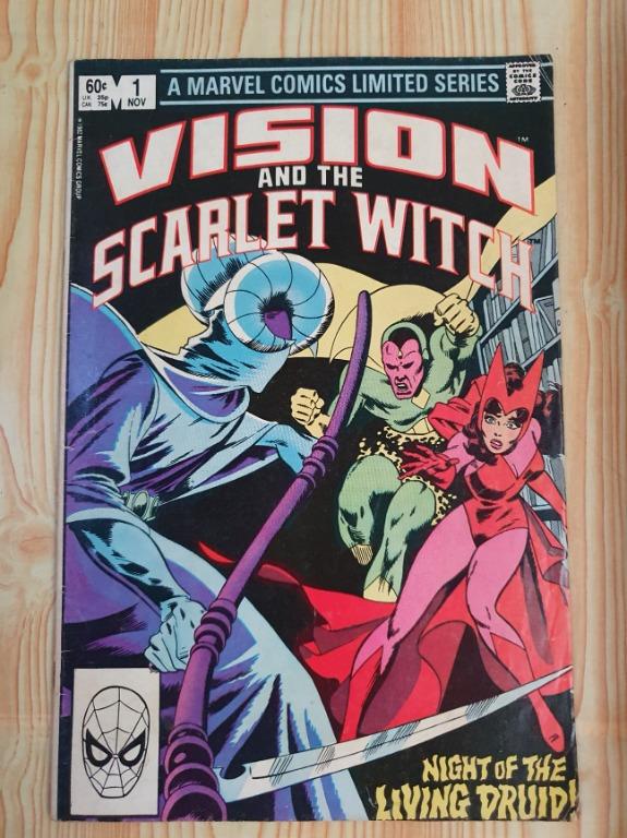 Vision and the Scarlet Witch #1 Comic Book (Category: Comics & Manga) located in Paranaque City. Submitted by yourneighbortotoro (Listing ID 1171075228, Image 1). Description: It's funny how Vision and Scarlet Witch looked in the early 80s. But if you think Vision looks way different here, try googling his first appearance in Marvel Mystery Comics #13 in 1940:).