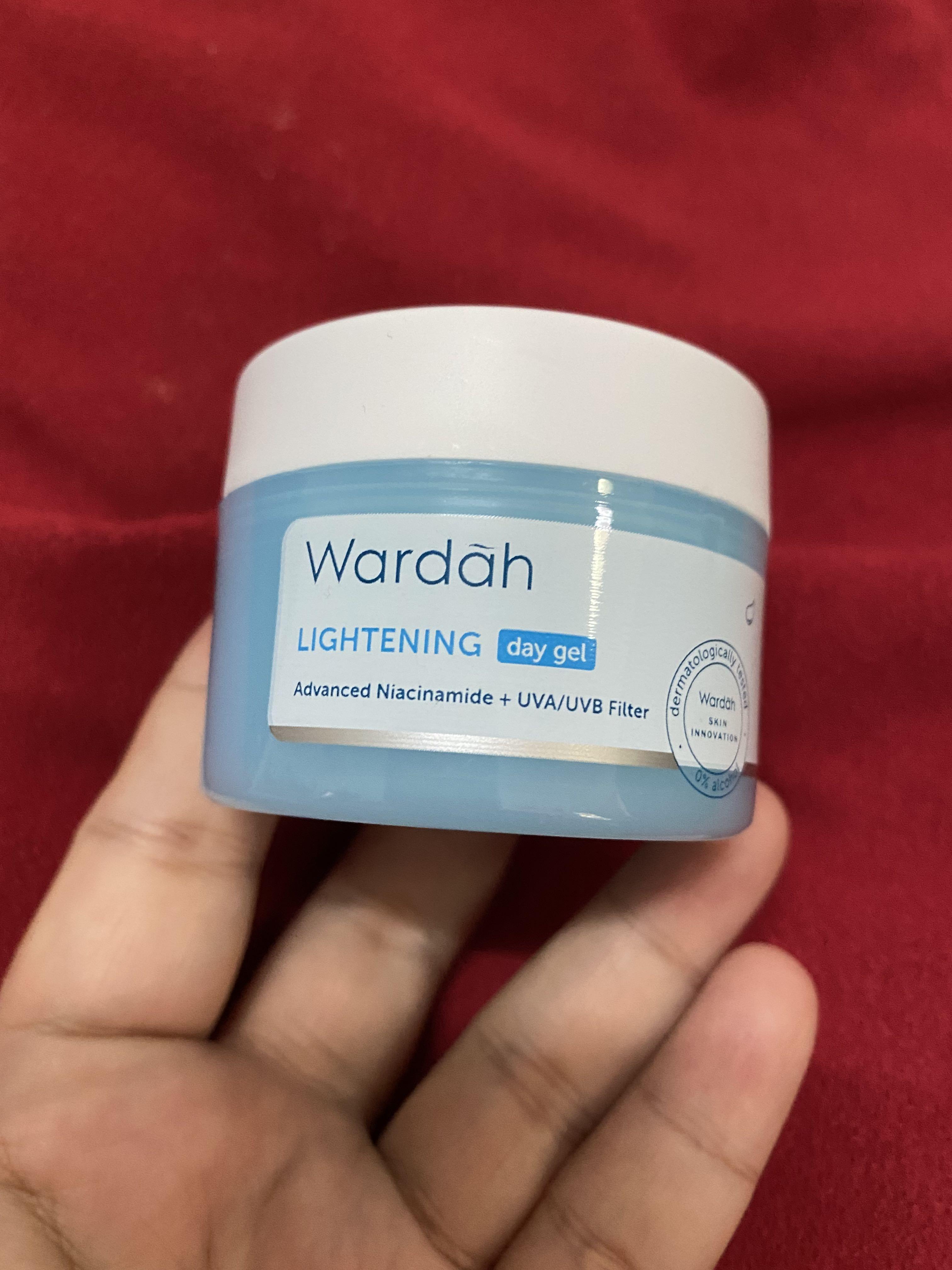 WARDAH Lightening Day Gel Moisturiser Niacinamide, Beauty & Personal