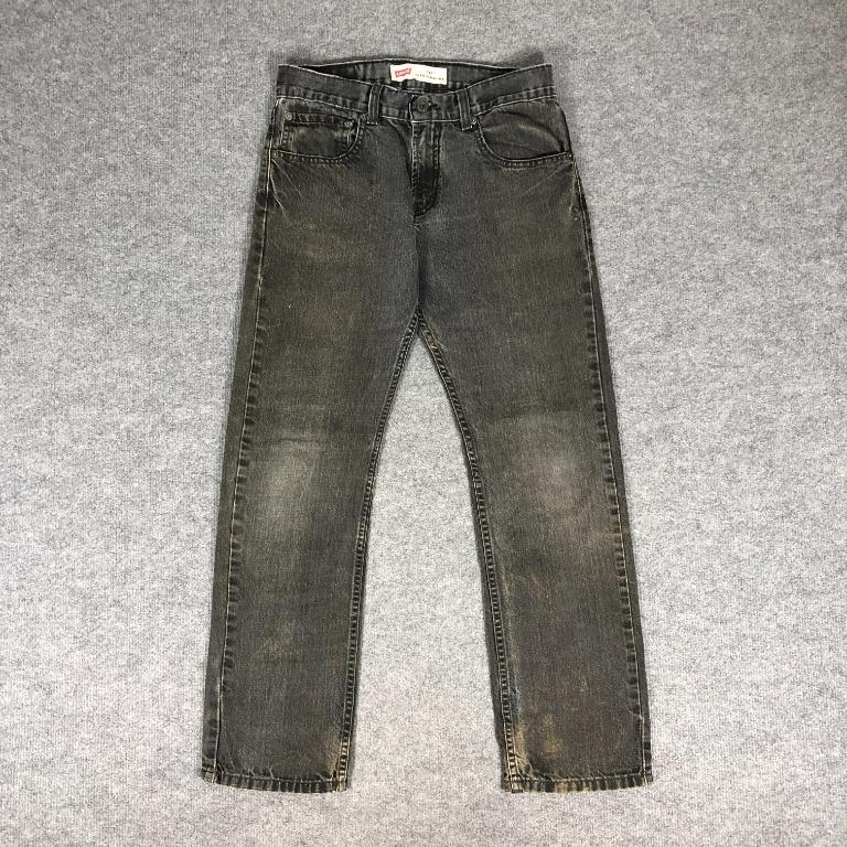 Womens Levis 513 Slim Straight Faded Black Jeans Size 30, Women's Fashion,  Bottoms, Jeans & Leggings on Carousell