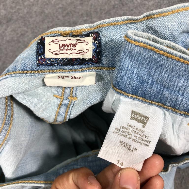 Levi 515 shorts new arrivals