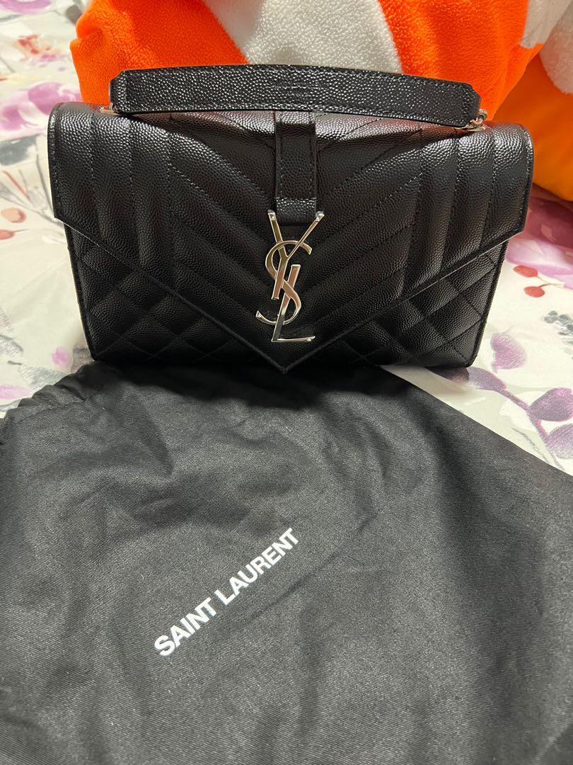 vintage ysl envelope bag