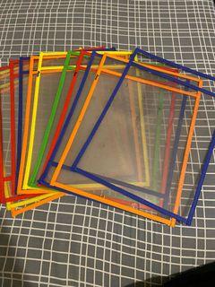 12 Dry Erase Pockets, Oversize 9 x 12 Inch Pockets, Perfect Classroom