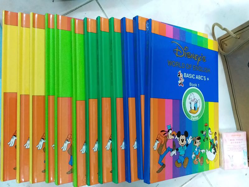 Disney's World of English 絵本セットと知育玩具 1〜12 ベビー・キッズ Disney's World of English 全12冊セット