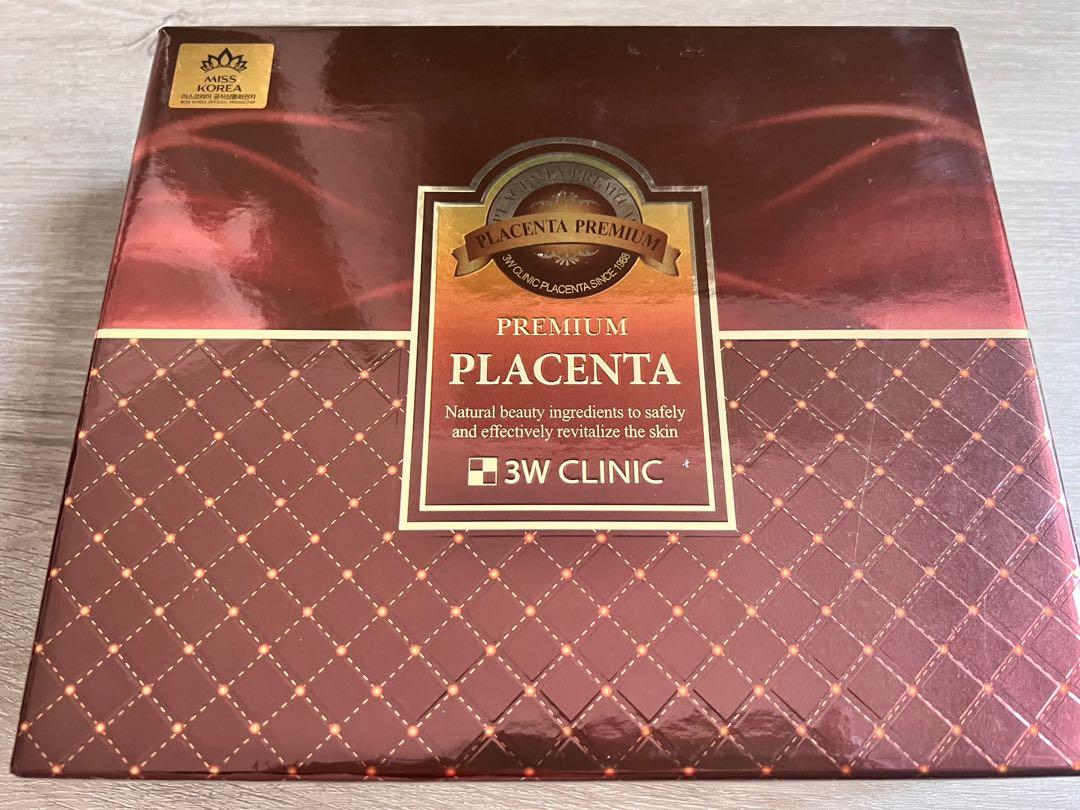 全新韓國品牌3W CLINIC Premium Placenta, 美容＆化妝品, 健康及美容 - 皮膚護理, 面部 - 面部護理 ...