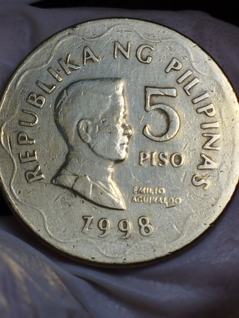 5-peso-bsp-1998-reverse-extra-metal-in-cogwheel-hobbies-toys