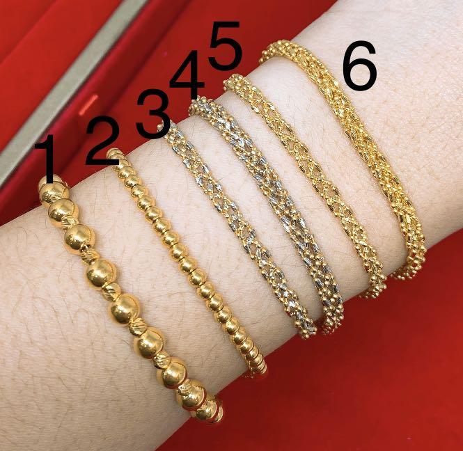 Gold hotsell braided bracelet