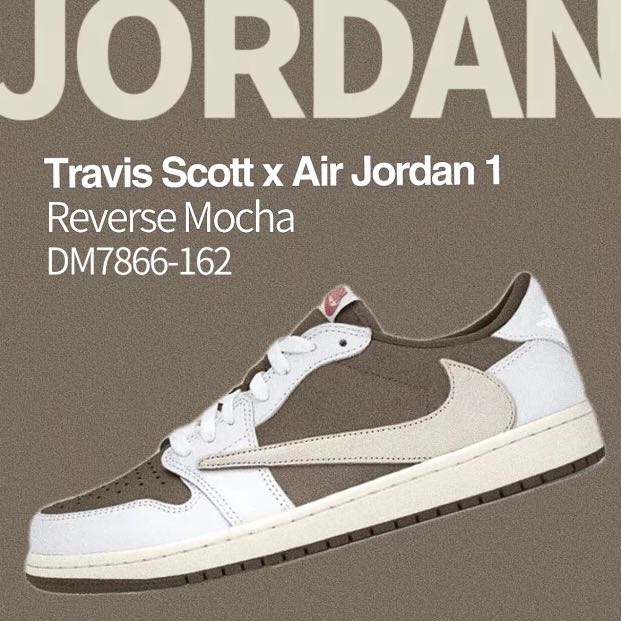 限時預訂開放‼️ ❌拒絕假貨❌ Travis Scott x Air Jordan 1 Low