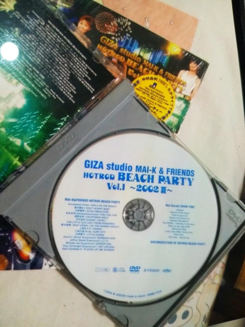 GIZA studio MAI-K&FRIENDS 倉木麻衣　DVD まとめて Amazon.co.jp: GIZA studio MAI-K & FRIENDS HOTROD BEACH PARTY