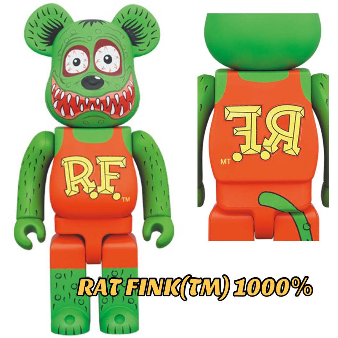 新発売の ラットフィンクRat fink お得な情報満載 ベアブリック 1000