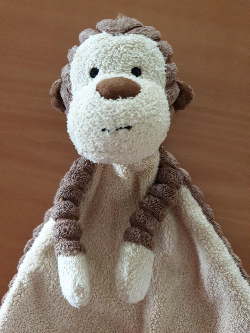 small soft toy monkey
