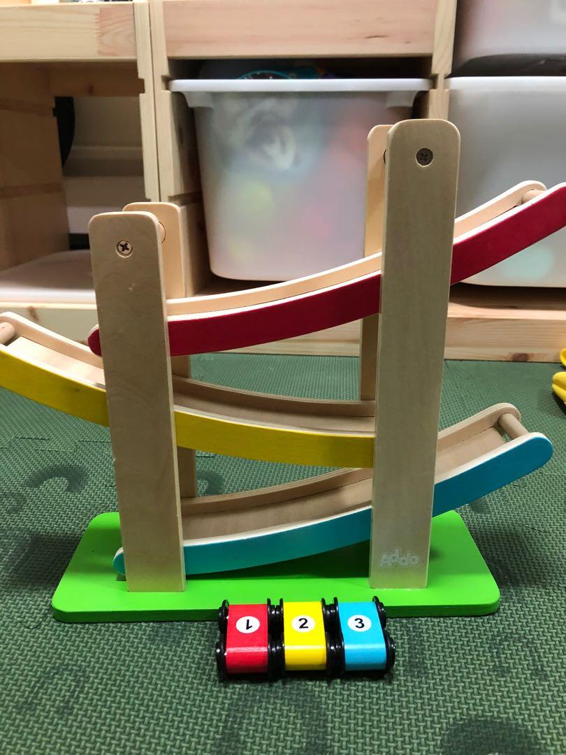 ADDO Wooden Car ramp, Babies & Kids, Infant Playtime on Carousell