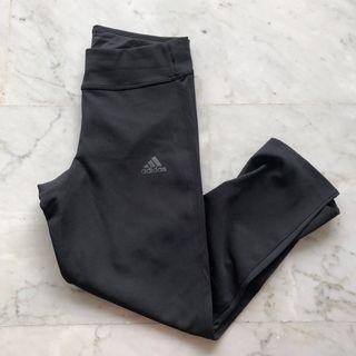 Adidas 3/4 Climacool Running Tights in Black