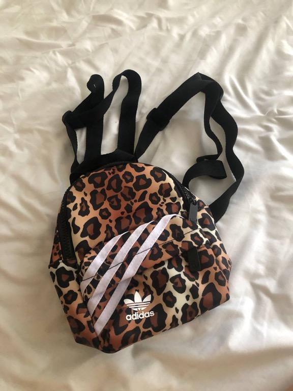 Adidas best sale leopard backpack