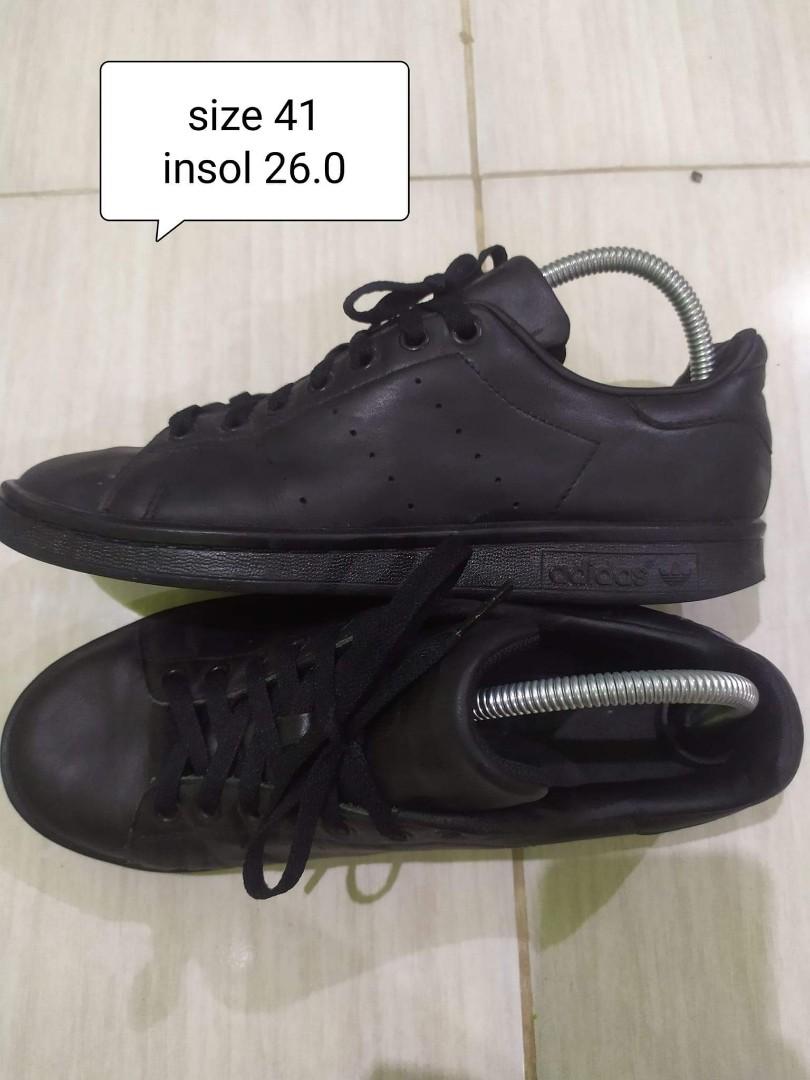 full black stan smiths