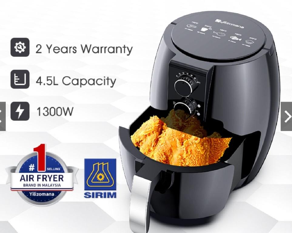 Oil free deals fryer machine