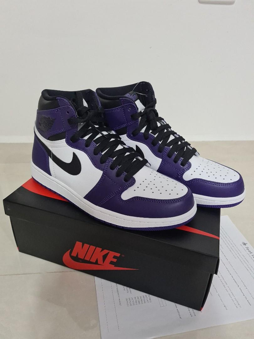 jordan 1 court purple dhgate