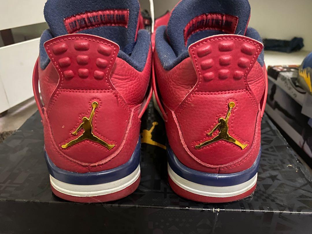 Air Jordan 4 For The Love of The Game Men s Fashion Footwear