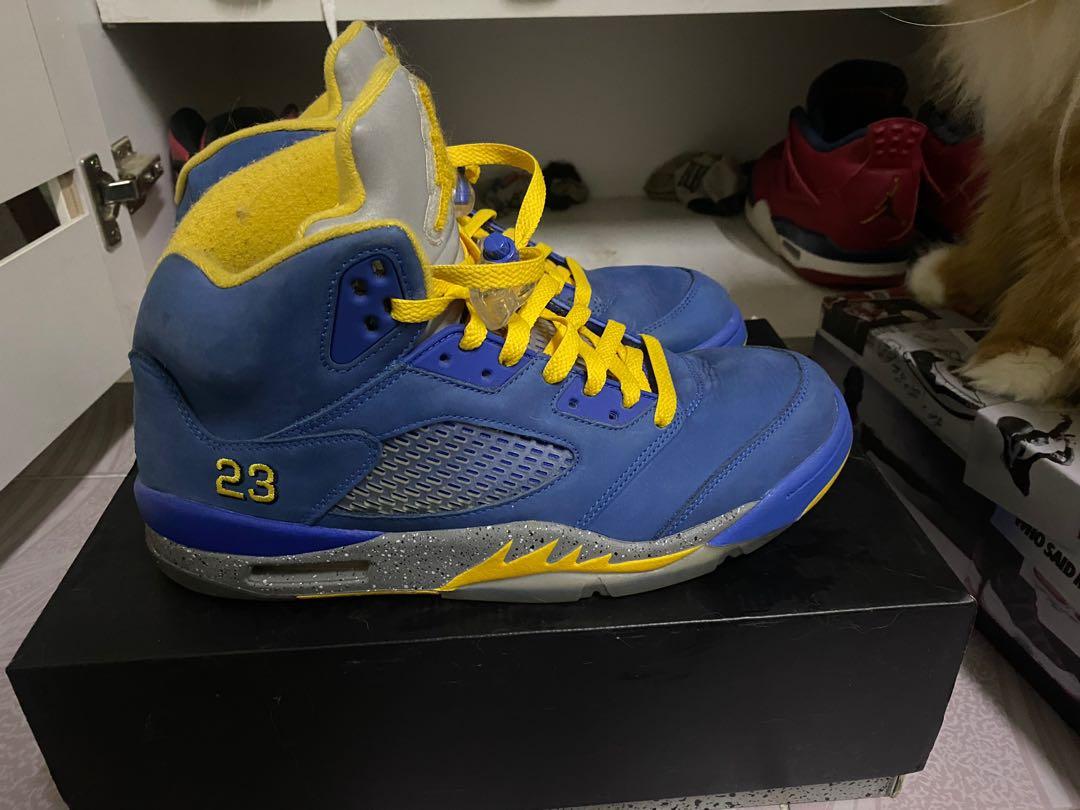Air Jordan 5 Laney JSP Men s Fashion Footwear Sneakers on Carousell