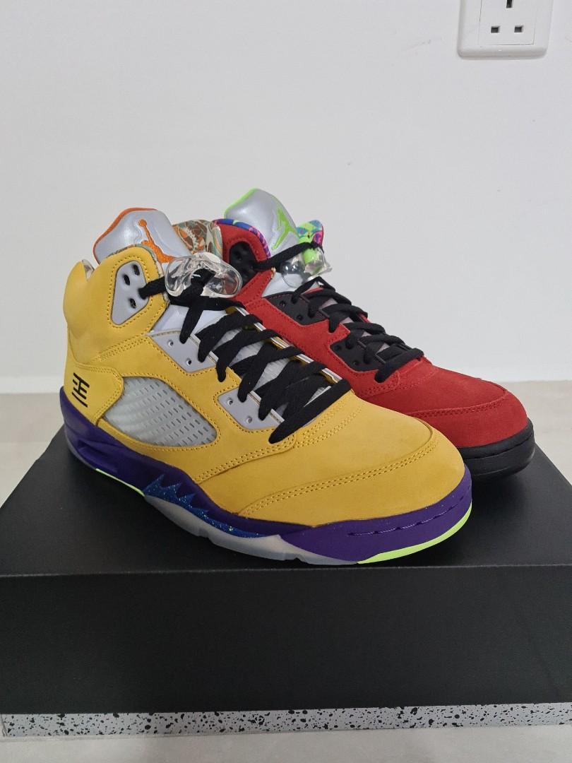 Air jordan 5 what the, Men display picture 1