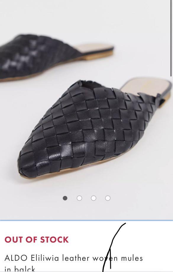 Aldo woven new arrivals mules