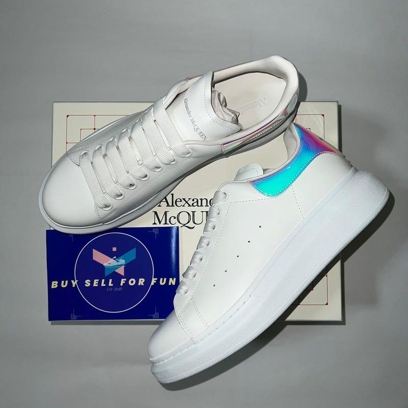 Alexander mcqueen cheap iridescent sneakers