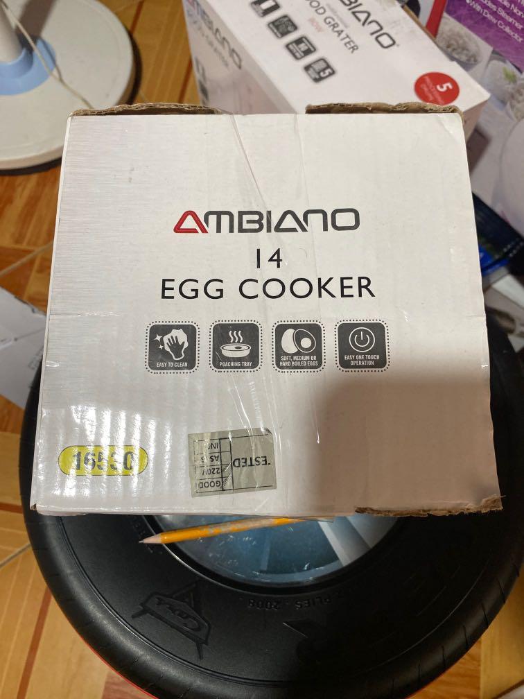 Ambiano 14 Egg Cooker (100% Original) (Category: Cookers) located in Cabuyao City. Submitted by nicoleecloset (Listing ID 1171275017, Image 2). Description: egg cooker original ambiano.