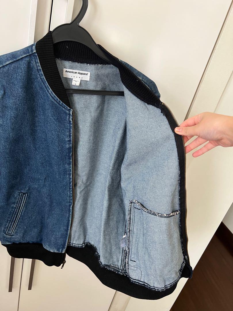 American apparel bomber jacket cheap