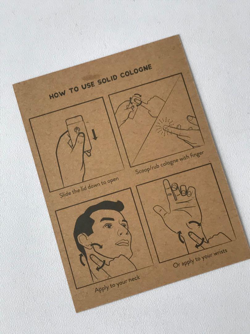 NEW Analogue Apotik solid cologne/perfume, Beauty & Personal Care