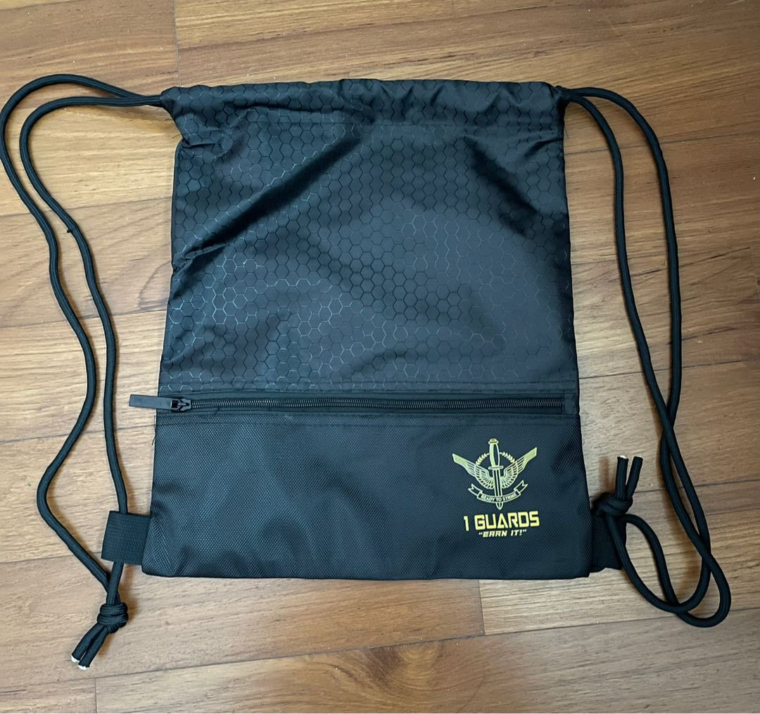 Army Drawstring Bag THE ELITE GUARDS EARN IT **BRAND NEW** SAF