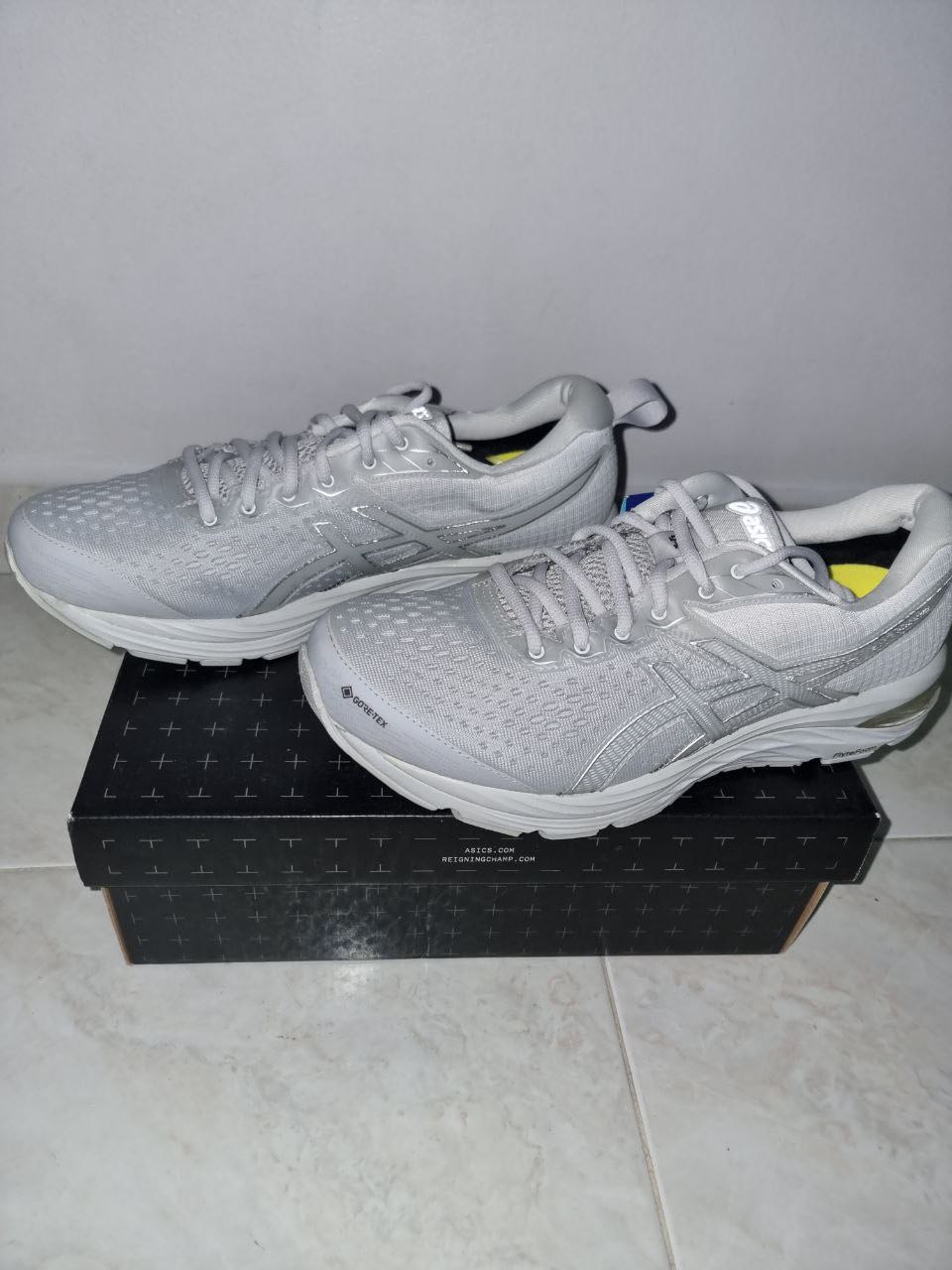 Asics x reigning champ gel-cumulus 21 g-tx (grey) hot sale