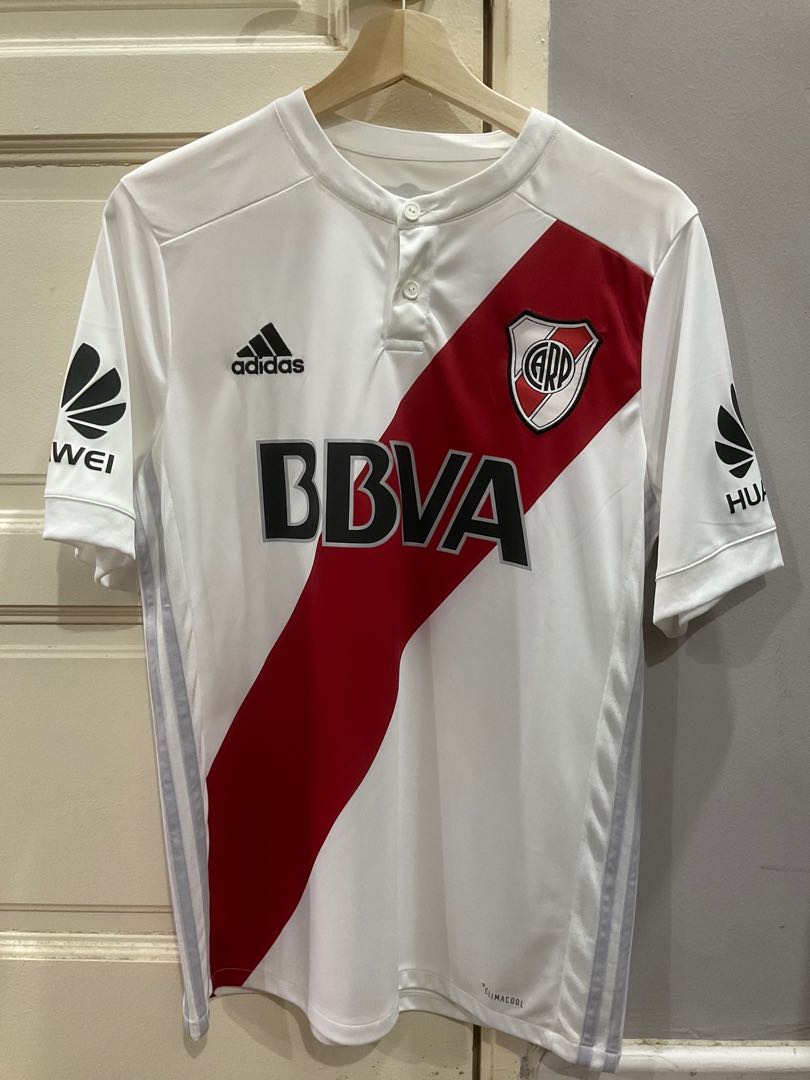 Authentic Adidas River Plate home jersey 2017 18 Men s Fashion
