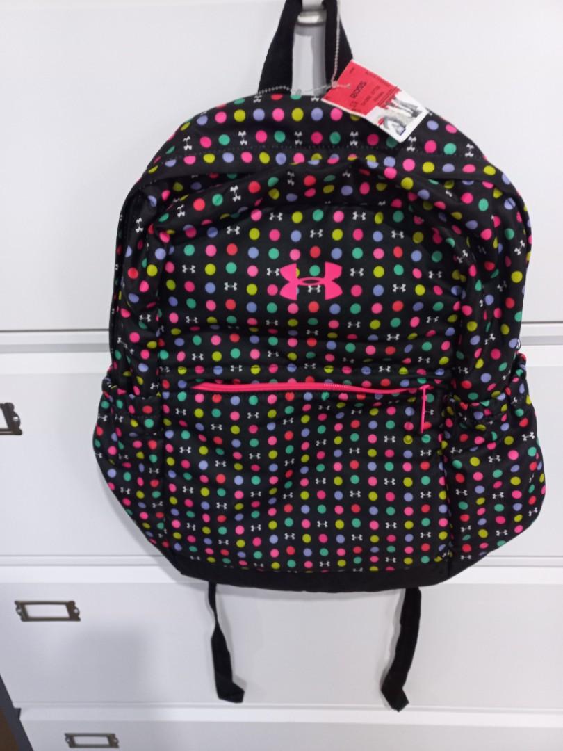 Polka dot outlet under armour backpack