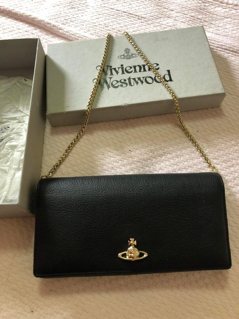 Authentic original vivienne westwood wallet on chain