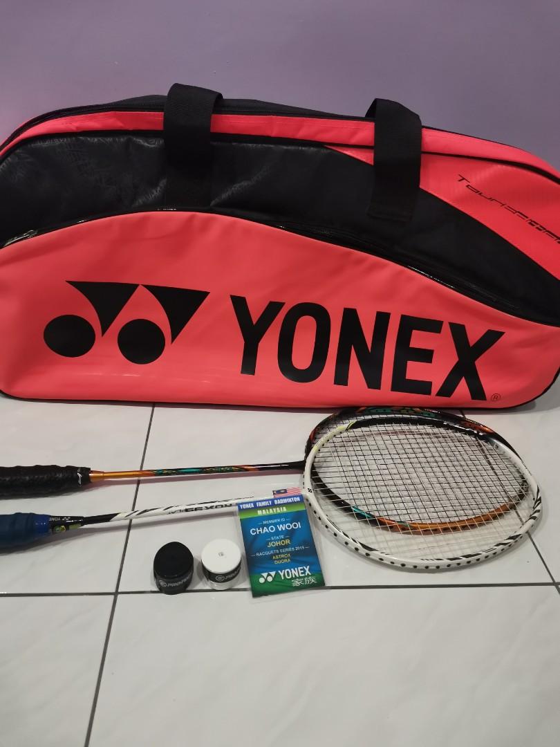 Badminton yonex set, Sports Equipment, Sports and Games, Racket and Ball Sports on Carousell
