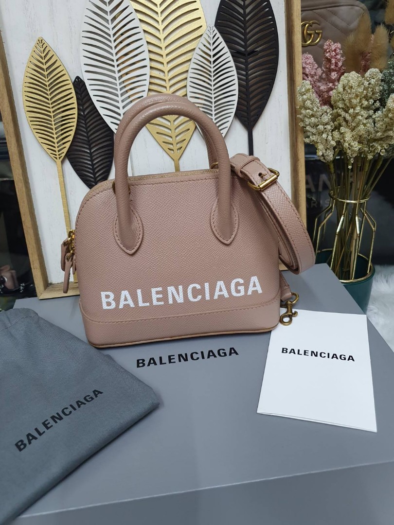 Balenciaga ville sales xxs beige