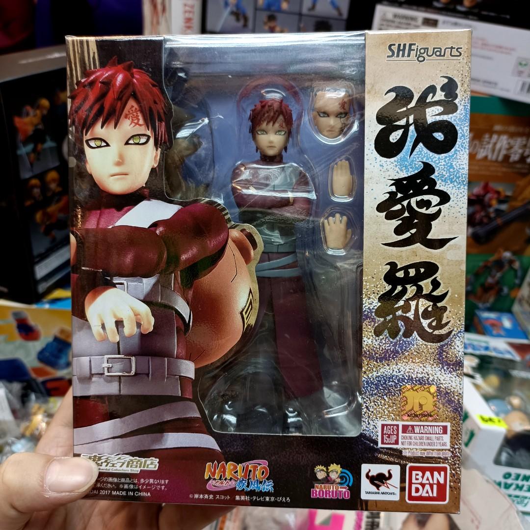 Bandai 魂店限定版s H Figuarts Shf 火影忍者疾風傳naruto 狐忍我愛羅gaara 興趣及遊戲 玩具 遊戲類 Carousell