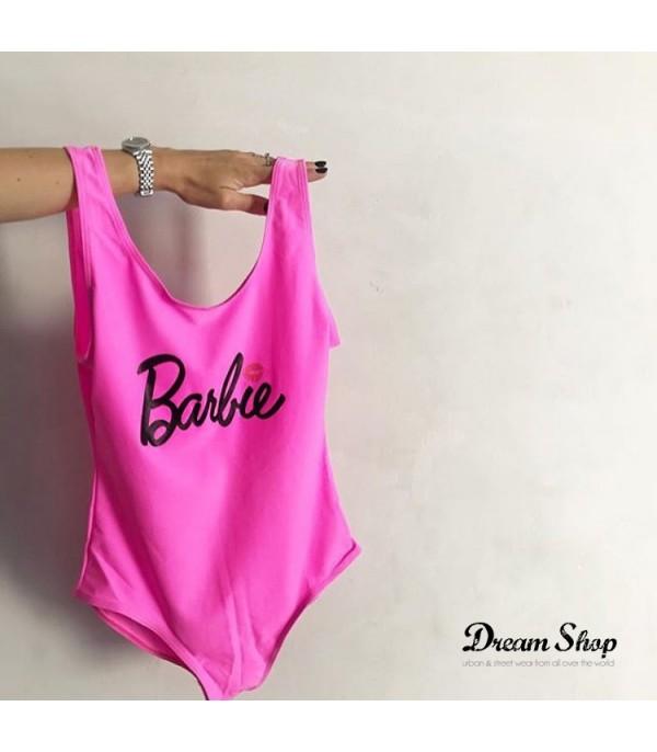 barbie pink swimsuit, Women's Fashion, Swimwear, Bikinis & Swimsuits on ...