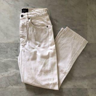 Bardot White High Waisted Jeans