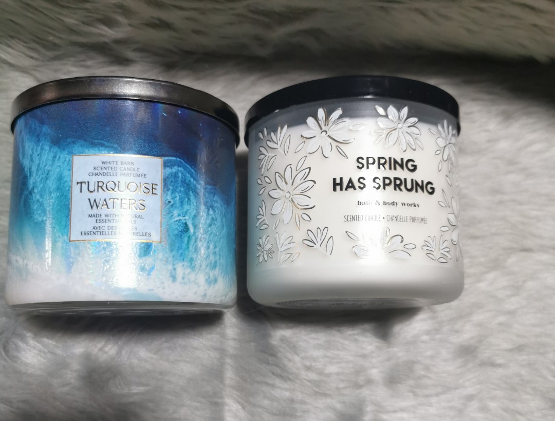 Bath and body Works - 3 Wick Scented candle, Furniture & Home Living, Home  Fragrance on Carousell