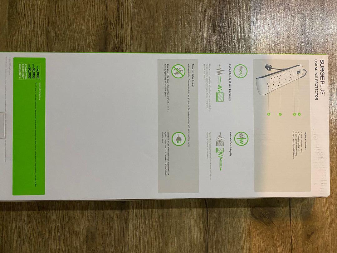 Belkin Multi Socket (Category: Electrical, Adaptors & Sockets) located in Singapore. Submitted by srcbs (Listing ID 1171399365, Image 2). Description: Belkin Multi Socket Surge protection 8 ways Ideal for audit / video set up.