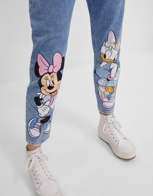 Berska minnie daisy jeans not zara Fesyen Wanita Pakaian