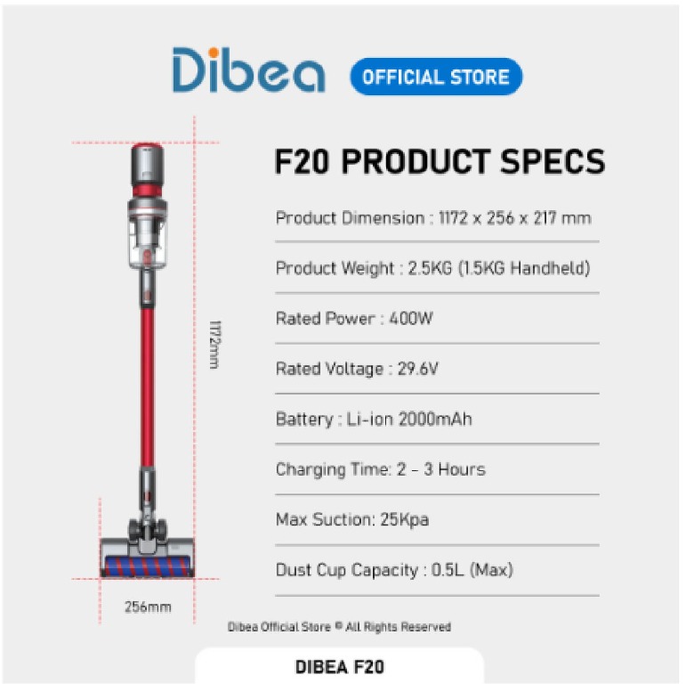 Best dibea deals cordless vacuum