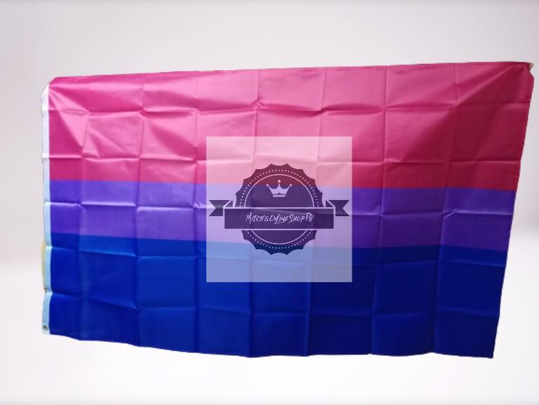 Bisexual Flag (Category: Announcements) located in Quezon City. Submitted by LgbtMerch (Listing ID 1171390366, Image 1). Description: size:3ftx5ft 1pc Pls visit & like our page on facebook https://www.facebook.com/MitchsGoldJewelryShop.