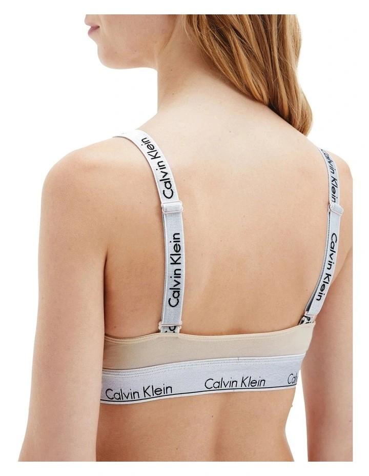 Calvin Klein Women Modern Cotton Unlined Triangle Crossback