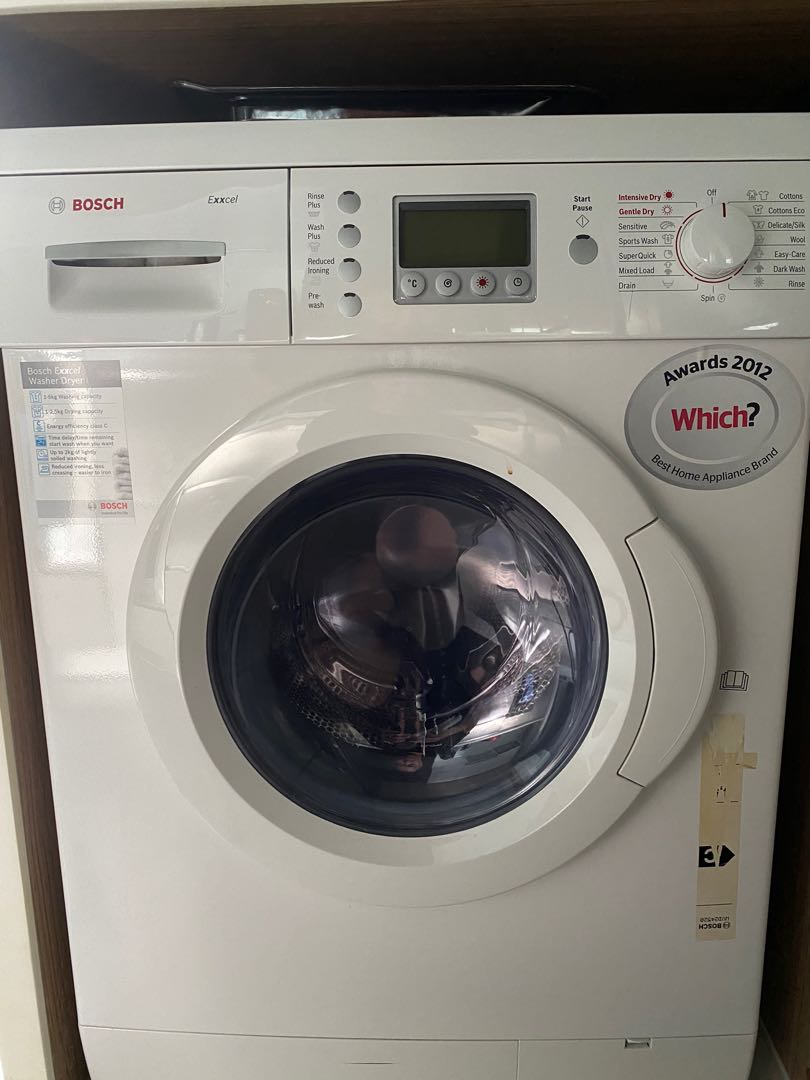 Bosch Exxcel Washer/Dryer Combo, TV & Home Appliances, Washing Machines