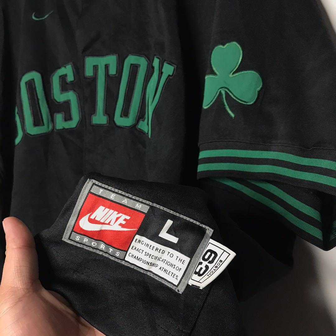 Celtics warm up jersey top